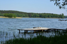 Jezioro Chłop, zdjęcie udostępnione przez agroturystykę Agro Tęcza