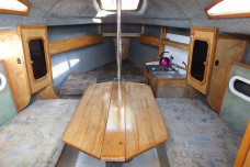 Wnętrze jachtu kabinowego