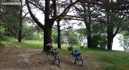 trasy rowerowe jezioro Bielsko
