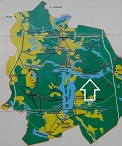 jezioro gołuń mapa