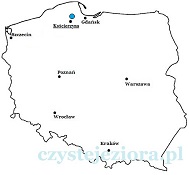 jezioro raduńskie górne mapa