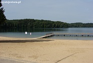 jezioro lipie plaża