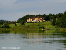 Pensjonat Lakeside, widok z jeziora