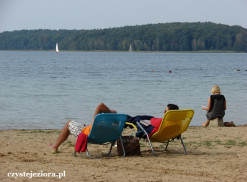 Odpoczynek nad jeziorem Niesłysz, wrzesień 2014