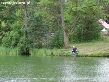 Wędkarz nad jeziorem Koronowskim (Samiciążek)