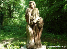 Rzeźba w Parku Miłości