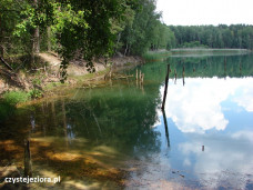 Jezioro o kolorze szmaragdowym, Park Mużakowski