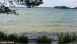 Jezioro Lubikowskie, widok z plaży miejskiej